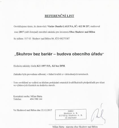 REFERENCE Skuhrov v  tah
